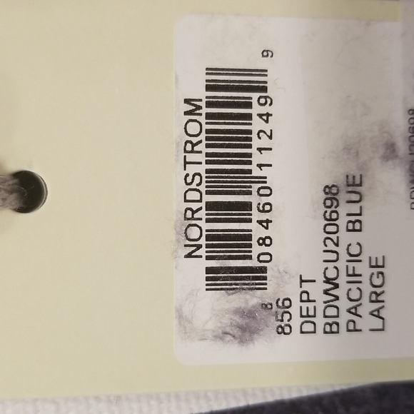 💕BAREFOOT DREAMS💕 CozyChic Drape Rib Cardigan Ultra Lite Pacific Blue L NWT - Picture 16 of 16